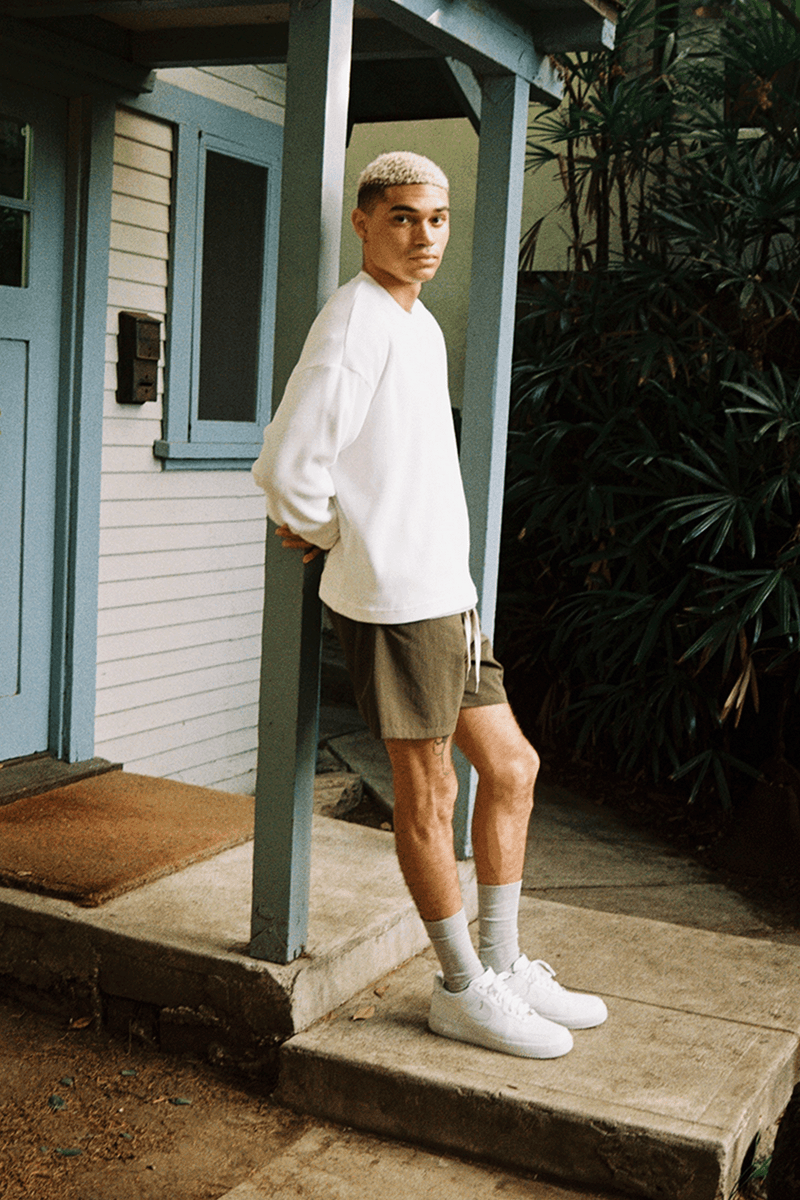 Classic Nylon Shorts / Dark Olive | UNI/FORM - uniformla.com Classic Nylon Shorts / Dark Olive | UNI/FORM - uniformla.com