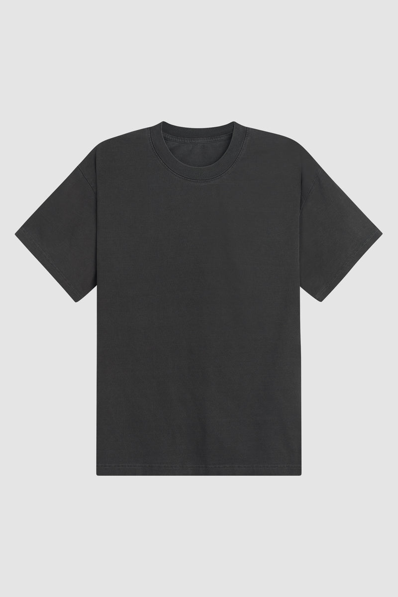Heavyweight Artist Tee / Washed Black | UNI/FORM - uniformla.com