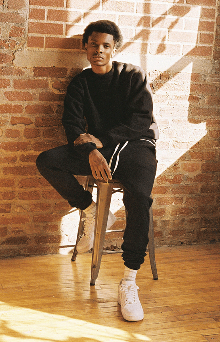 uniform experiment RBG CREWNECK KNIT 2 黒 uniform experiment RBG CREWNECK KNIT 2 黒 uniform experiment