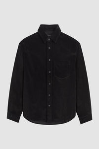 ABERDEEN CORDUROY SHIRT / BLACK