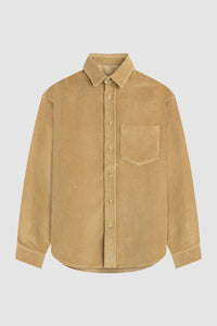 ABERDEEN CORDUROY SHIRT / CAMEL