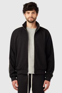 CARMEL TRACK JACKET / BLACK