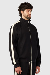 CARMEL TRACK JACKET / BLACK