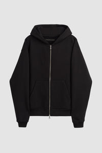 Souvenir Full Zip Hoodie / Black | UNI/FORM - uniformla.com