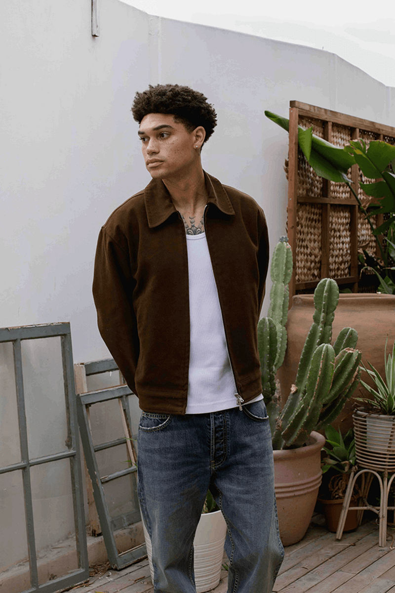 Bodie Ranch Jacket / Saddle | UNI/FORM - uniformla.com