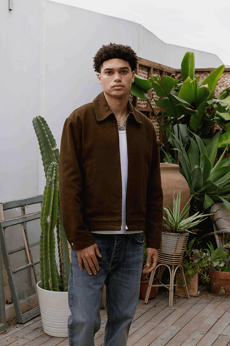 Bodie Ranch Jacket / Saddle | UNI/FORM - uniformla.com