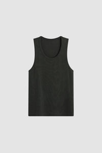 HAVANA RIBBED TANK / WASHED BLACK