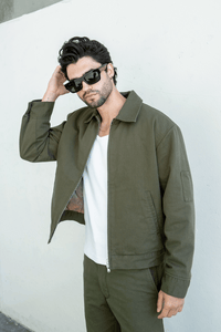 HOUSER MECHANIC JACKET / OLIVE