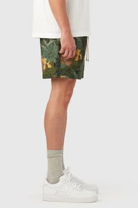 SUNSET COURT SHORTS / NIGHT BLOOM