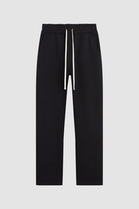 STRAIGHT LEG SWEATPANTS / BLACK