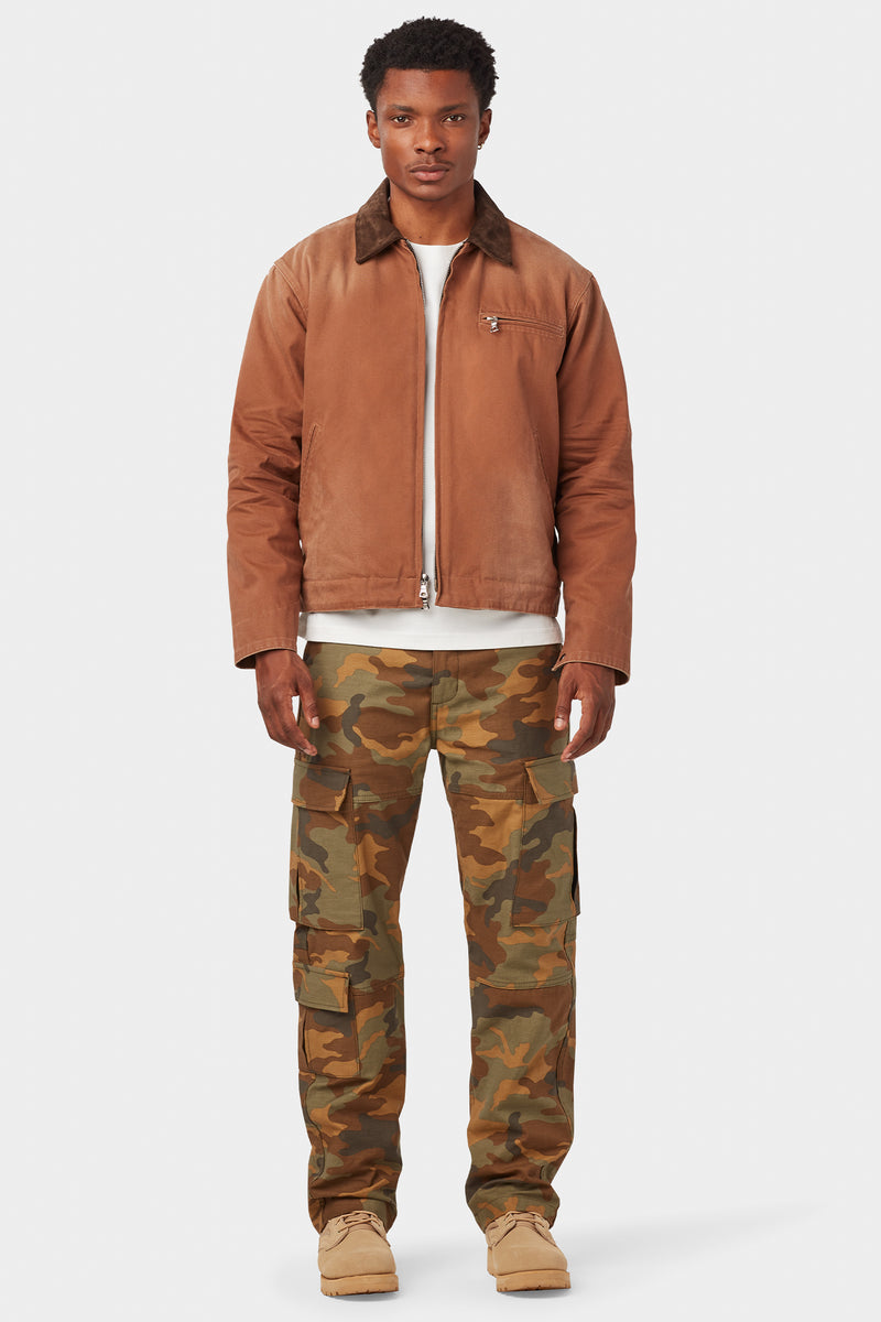 Japanese BDU Camo Cargo Pants / Tundra | UNI/FORM - uniformla.com