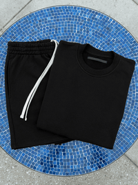 FRENCH TERRY ARTIST TEE / BLACK
